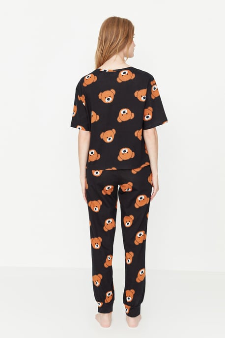 Trendyol Vrouwelijk Ronde hals Pyjama Set 2 pak - Image 5
