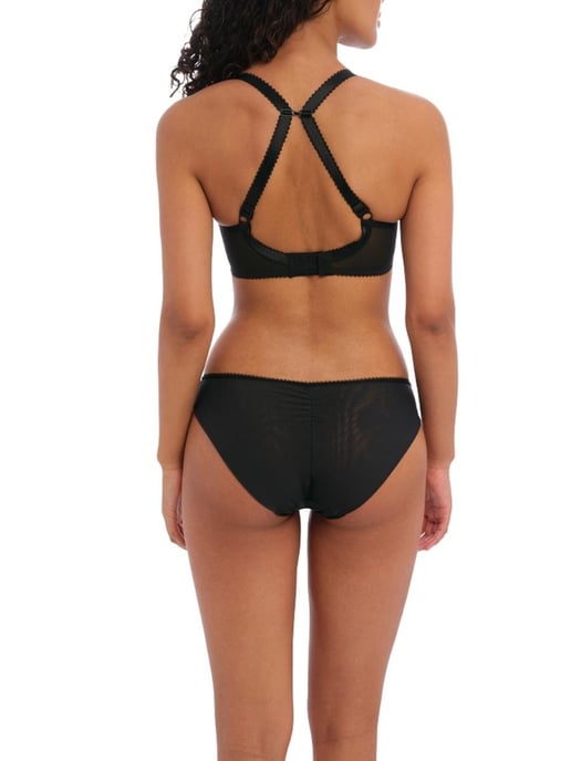 Loveland Moulded Plunge T-Shirt Bra - Boudoir Noir