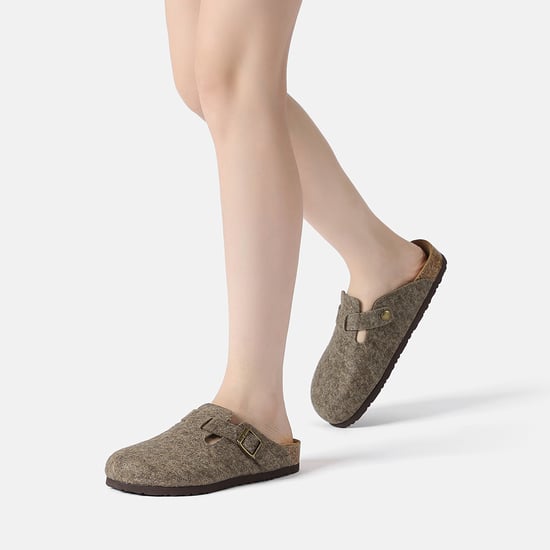 EVER AU Dames Leren Sandalen - Nightjar - Image 2