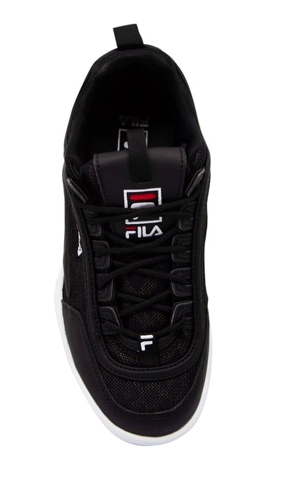 Fila Disruptor A Kids Black Trainers