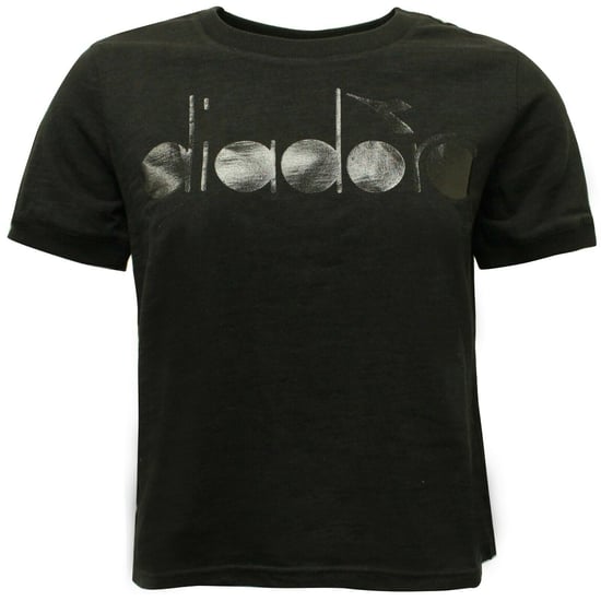 Diadora Sportswear Womens Black T-Shirt