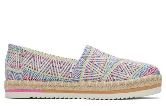 Toms Alpargata Platform Rope Shoes Womens - Image 1