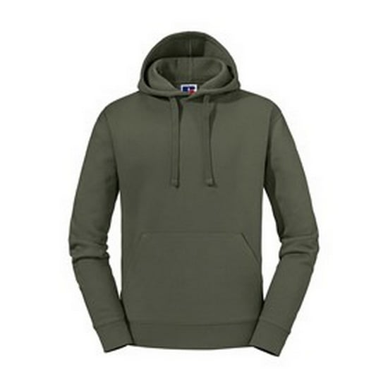 Russell Heren Authentieke Hoodie (Olijf) - Image 1