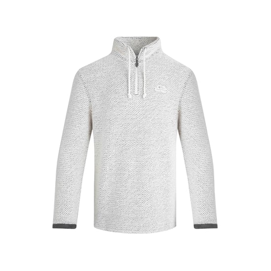 Weird Fish Heren Cruiser Macaroni Quarter Zip Pullover (Ecru) - Image 1