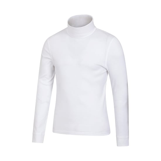 Mountain Warehouse Heren Meribel Katoenen Thermo Top (Wit) - Image 3