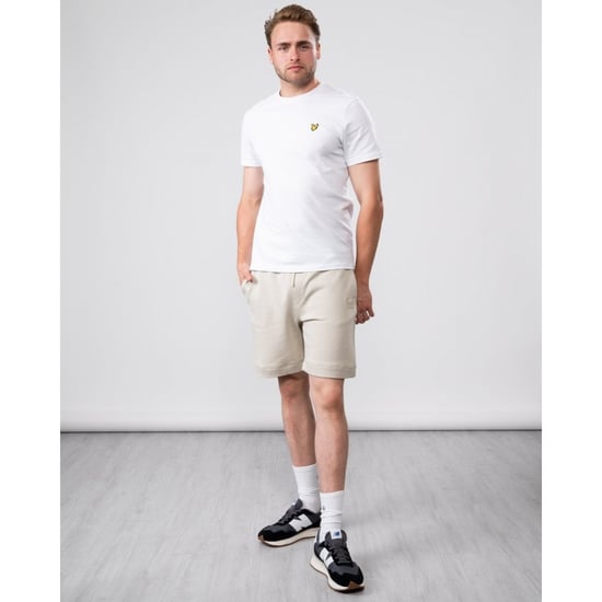 Lyle & Scott Tee SS Plain T-Shirt Wit - Image 3