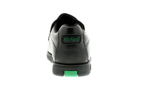 New Older Boys/Childrens Black Kickers Fragma Slip Ons Shoes