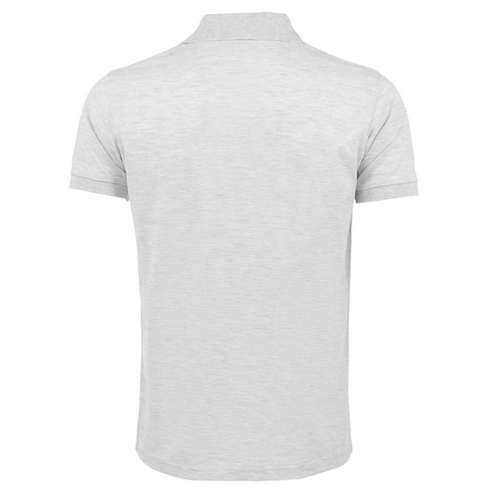 SOLs Mens Prime Pique Plain Short Sleeve Polo Shirt (Ash)