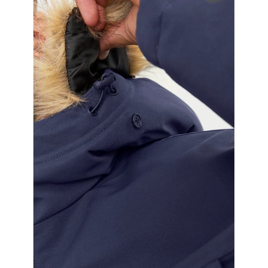 Jack & Jones Jas Winter Wing Parka Blauw - Image 2