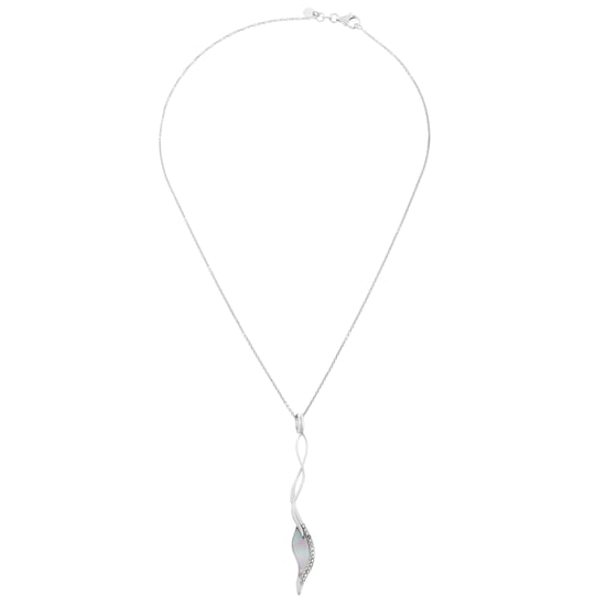 Orphelia 'Zena' Dames 925 Sterling Zilveren Ketting met Hanger - Zilver ZK-7172 - Image 3