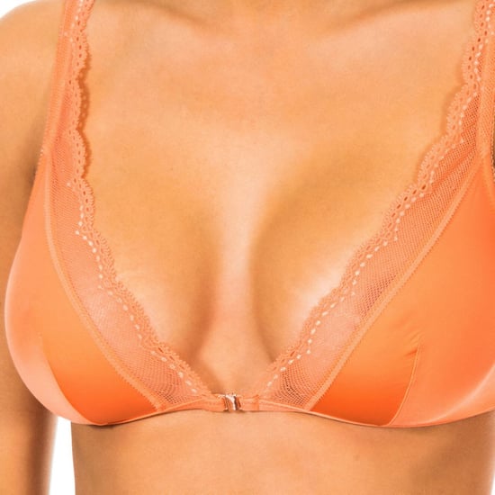 Front closure bra without cups or underwires 1387905791 woman