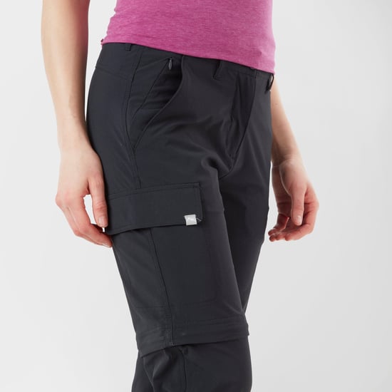 Peter Storm Womens Stretch Water Resistant Double Zip Off Walking & Hiking Trousers
