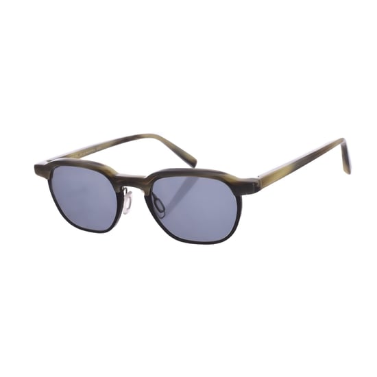 Square-shaped acetate and metal sunglasses Z513 men