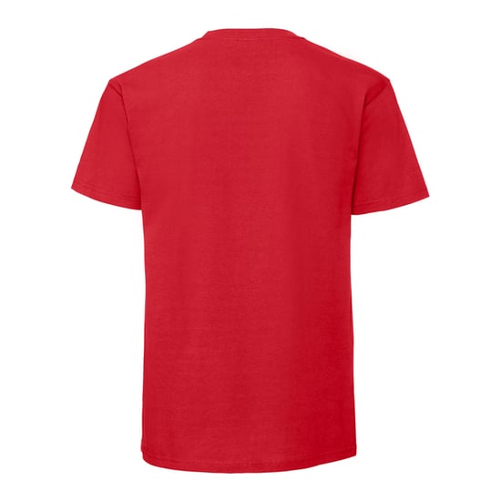 Fruit of the Loom Heren Iconic Premium Ringspun Katoen T-Shirt (Rood) - Image 2