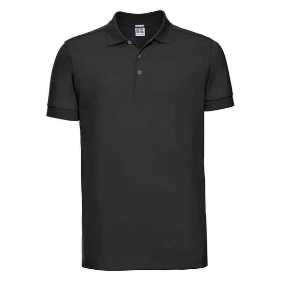 Russell Heren Rek Polo Shirt (Zwart) - Image 1
