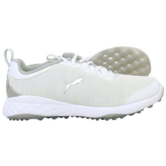 Puma Fusion Pro Mens White Golf Shoes - Image 5