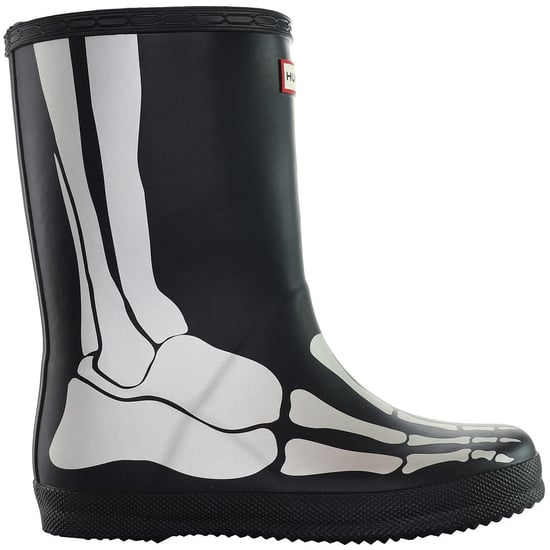 Hunter First Reflecterende Zwarte Wellington Laarzen voor kinderen - Image 2