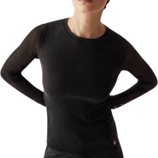 Belstaff Kai Crewneck Long Sleeve Black T-Shirt