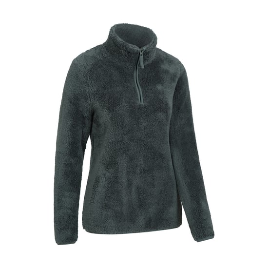 Mountain Warehouse Dames/Dames Teddy Fleece Quarter Zip Fleece Top (Groen) - Image 2
