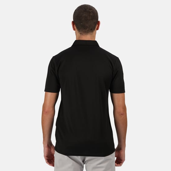Regatta Mens Honestly Made Recycled Polo Shirt (Black)