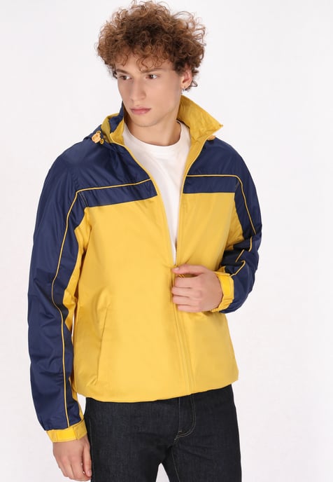 Mo Jas Heren geel marine - Image 3