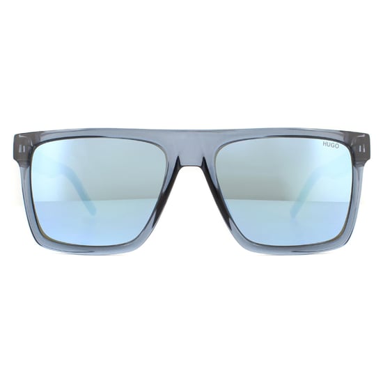 Hugo Door Hugo Boss Zonnebril HG 1069/S PJP 3J Crystal Blauw Blauw Mirror - Image 1