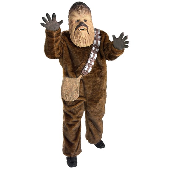 Star Wars Childrens/Kids Super Deluxe Chewbacca Costume (Brown)