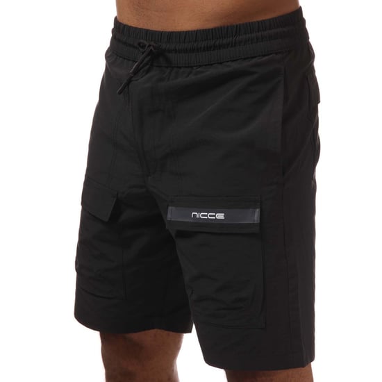 Men's NICCE Element Cargo Short in Black