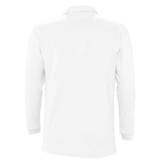 SOLS Volwassen uniseks Winter II poloshirt met lange mouwen (Wit) - Image 2