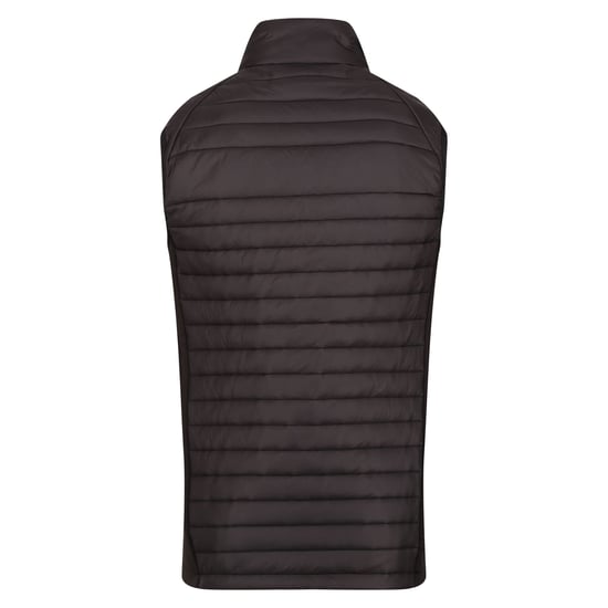 Regatta Heren Navigate Gewatteerd Hybride Gilet (Zwart/Seal Grijs) - Image 2