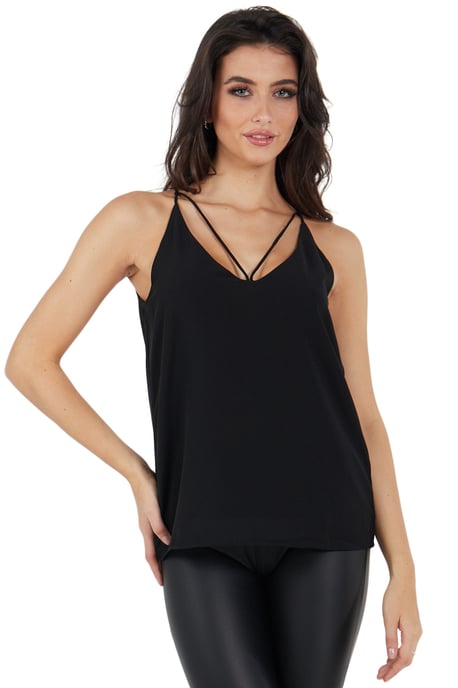 Effen cami-top met bandjes - Image 3