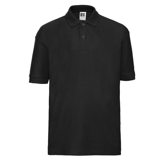 Russell Childrens/Kids Classic Polycotton Polo Shirt (Black)