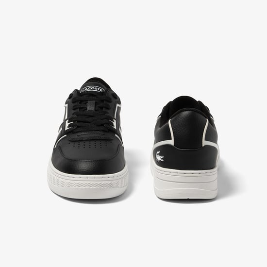 Heren Lacoste L001 Sportschoenen in Zwart-Wit - Image 3