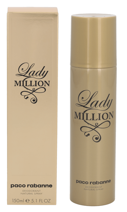 Paco Rabanne Lady Million Deo Spray 150ml - Image 3