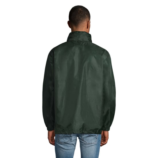 SOLS Unisex windjack met shift voor volwassenen (Bosgroen) - Image 2