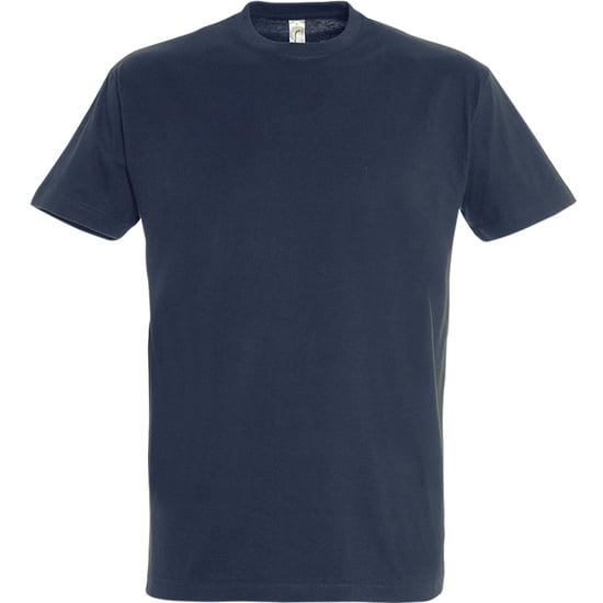 SOLS Heren Keizerlijke Zwaargewicht T-Shirt met korte mouwen (Marine) - Image 1