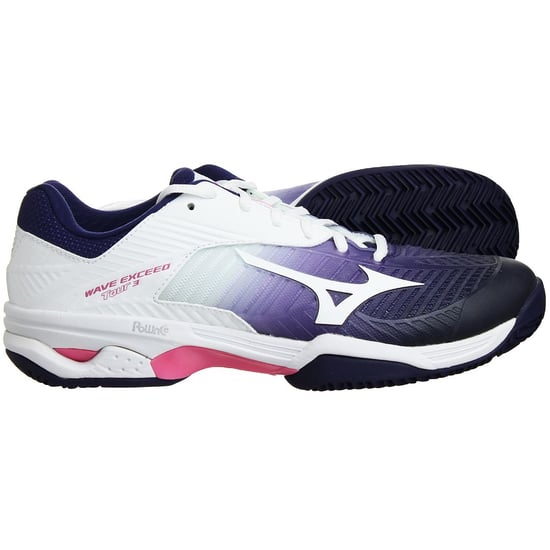 Mizuno Wave Exceed Tour 3 CC Dames Veelkleurig Padel Schoenen - Image 3