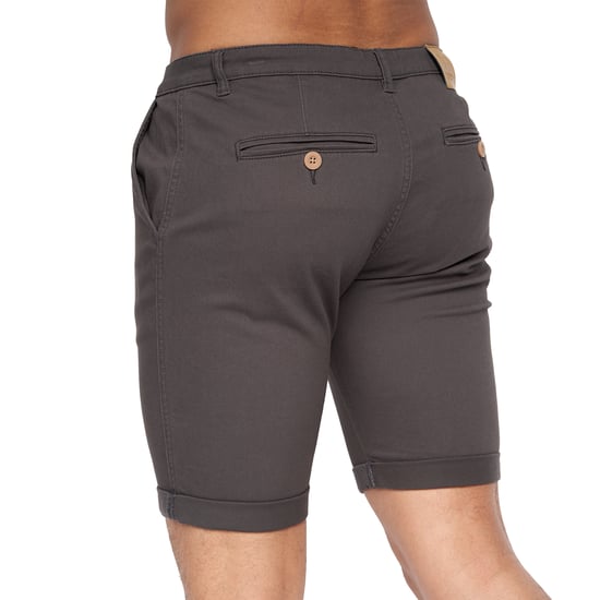 Crosshatch Heren Sinwood Chino Shorts (Houtskool) - Image 3