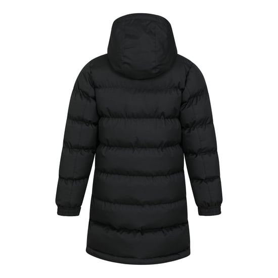 Mountain Warehouse Waterafstotende gewatteerde longline jas voor kinderen/Kinderen (Zwart) - Image 2