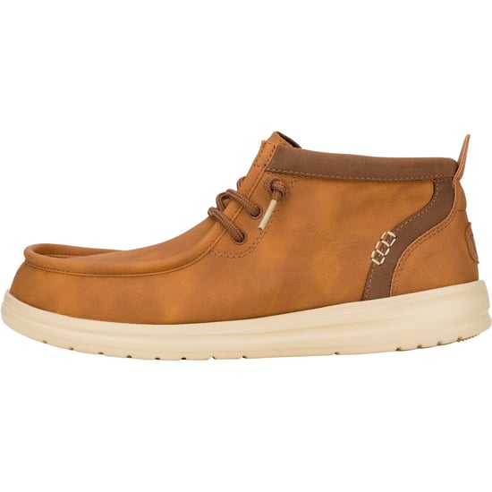 HEYDUDE Wally Mid GripR Klassieke Polyurethaan Herenschoenen Cognac/Tan - Image 5