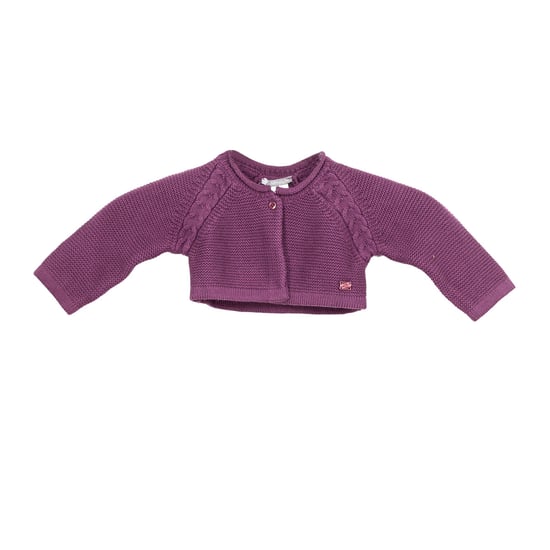 Knitted jacket with button closure 1631PUW16