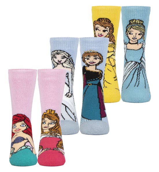 Heat Holders Lite 3 Paar Disney Prinses Sokken - Disney Prinses - Image 1