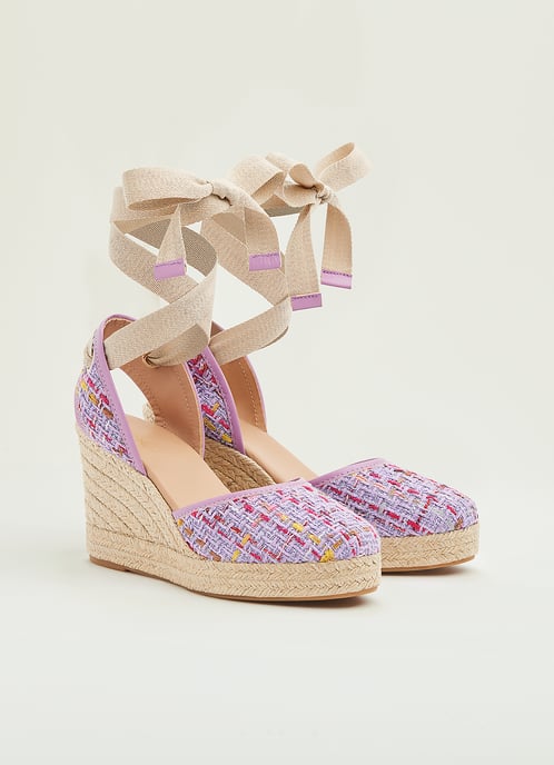 LK Bennett Sophie Casual Sandals, Lilac