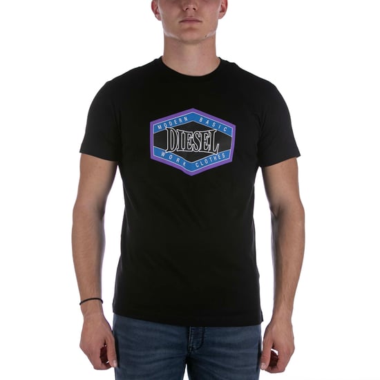 Diesel T-Shirt Diegor E14 Zwart - Image 1
