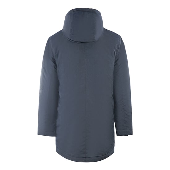 Lyle & Scott Zip Detail Navy Blue Parka Jacket - Image 2