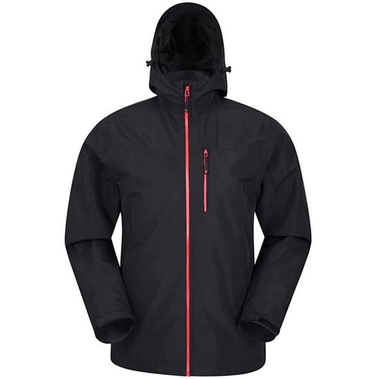 Mountain Warehouse Heren Brisk Extreme Waterdicht Jasje (Zwart) - Image 1