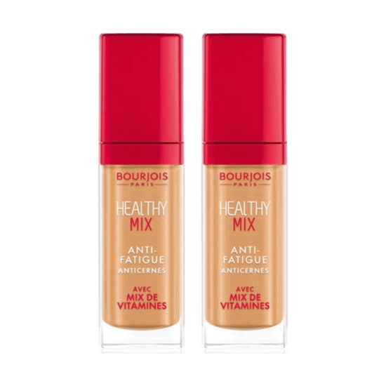 2 x Bourjois Healthy Mix Anti Fatigue Concealer 7.8ml Sealed - 55 Honey