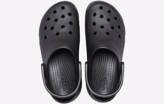 Klassieke plateau muiltjes - Crocs - Zwart - Image 5