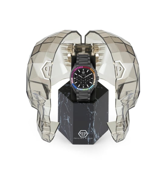 Philipp Plein $keleton $pectre Heren Horloge Zwart PWSAA0723 - Image 4