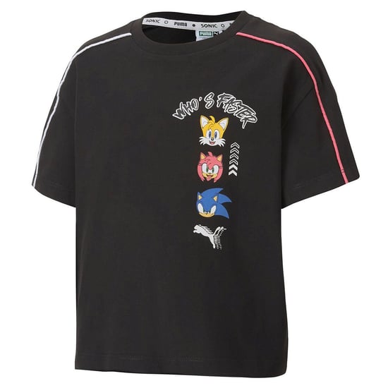 Puma x Sega Kinderen Zwart T-Shirt - Image 1